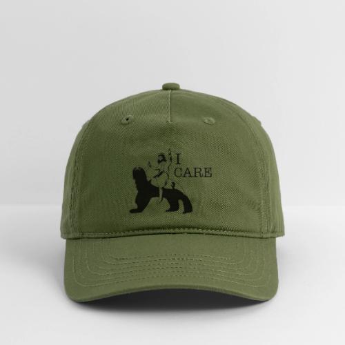 I care - Organic Baseball Cap