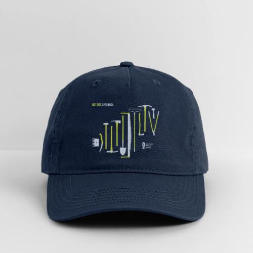 Get Out. Give Back. Trail Tool Arrangement - Organic Baseball Cap