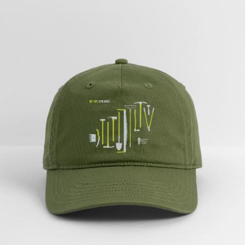 Get Out. Give Back. Trail Tool Arrangement - Organic Baseball Cap