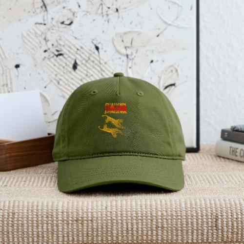Double tiger fashion, jungle feline animals. - Organic Baseball Cap