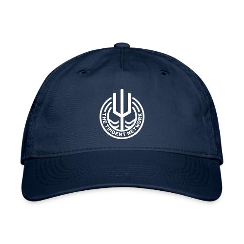Trident White - Organic Baseball Cap