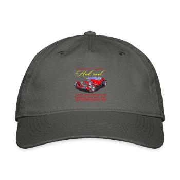 Ford Hot Rod T bucket - Organic Baseball Cap - charcoal - Front