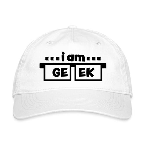 iamGEEK LOGO - Hat - Organic Baseball Cap