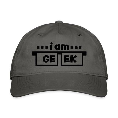 iamGEEK LOGO - Hat - Organic Baseball Cap