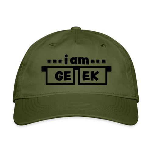 iamGEEK LOGO - Hat - Organic Baseball Cap