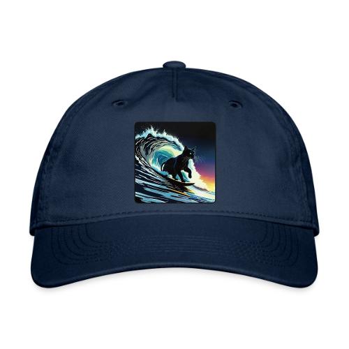 Black Cat Dawn Patrol - Organic Baseball Cap