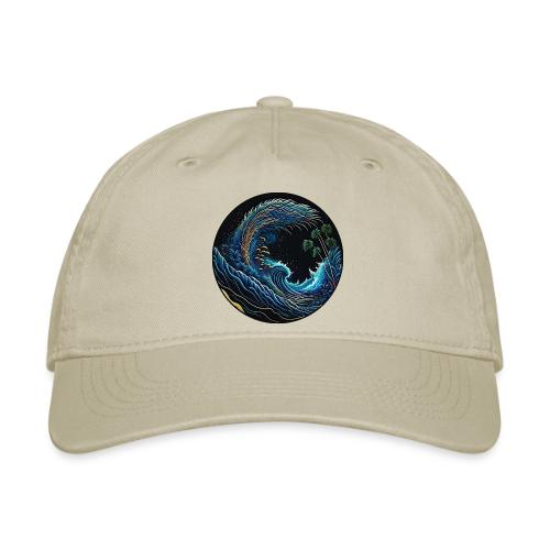 Leaf Wave - Organic Baseball Cap