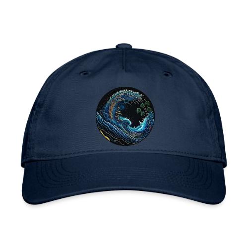 Leaf Wave - Organic Baseball Cap