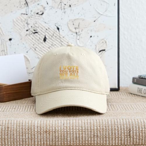 I Vote You Vote We All Must Vote - Organic Baseball Cap