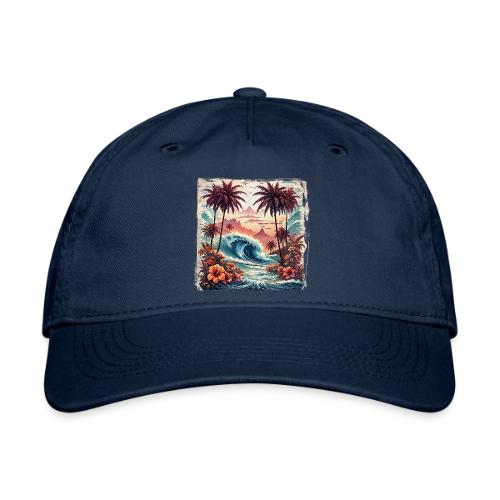 Paradise Wave - Organic Baseball Cap
