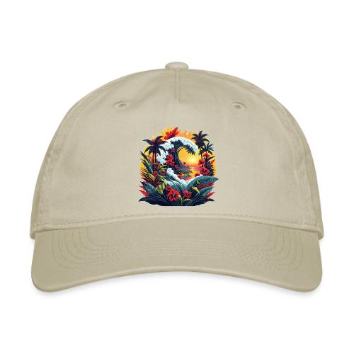 Mountain Wave Garden - Organic Baseball Cap
