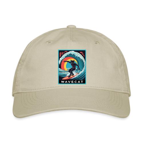 Wavecat Superhero - Organic Baseball Cap