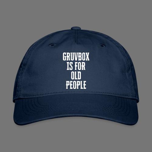 Gruvbox Old People - Organic Baseball Cap
