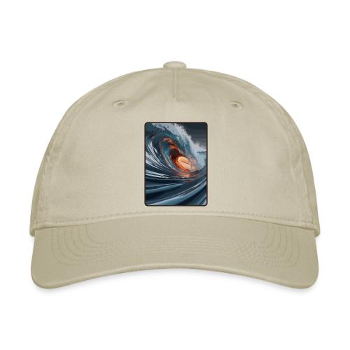 Copper Light Wave - Organic Baseball Cap