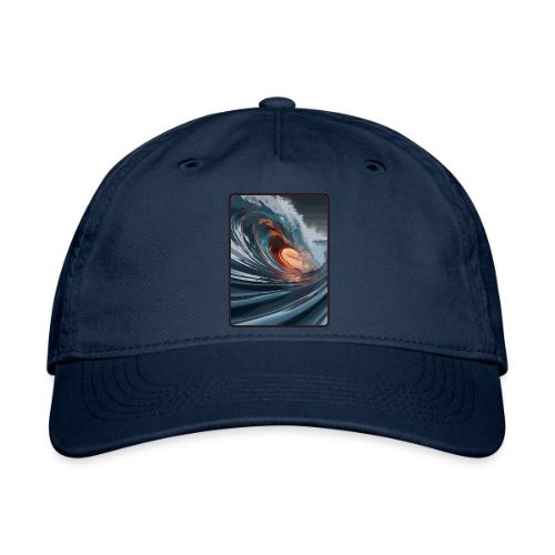 Copper Light Wave - Organic Baseball Cap
