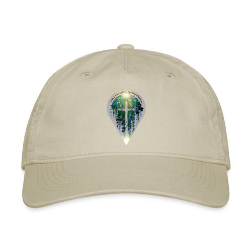 Easter Grace Cascades Vine T Shirt, Renewal Gift - Organic Baseball Cap