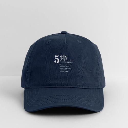 Fifth Amendment Clause - Organic Baseball Cap