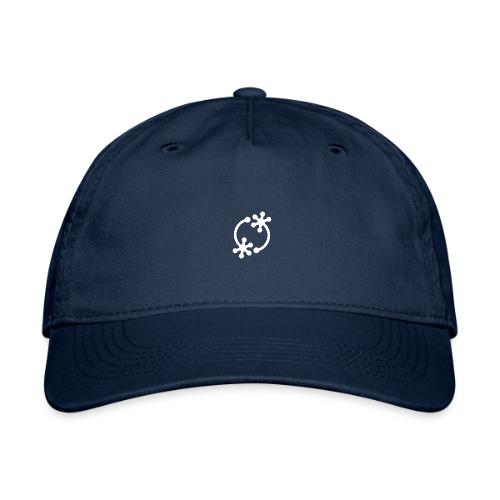 NM Logo Icon (White) - Organic Baseball Cap