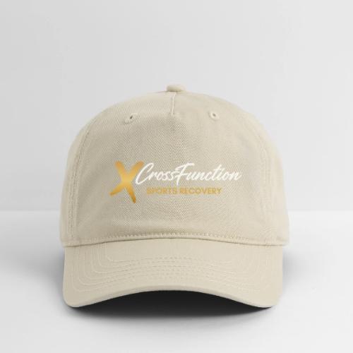 XF Sports Recovery Logo- White (Front Only) - Organic Baseball Cap