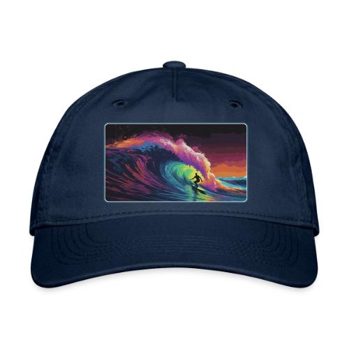 Rainbow Lava Ride - Organic Baseball Cap