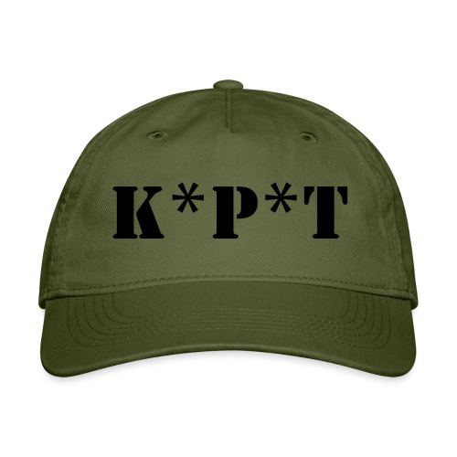 KPT military style - Organic Baseball Cap