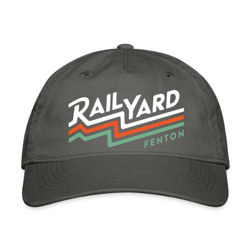 White/Color Railyard Logo - Organic Baseball Cap