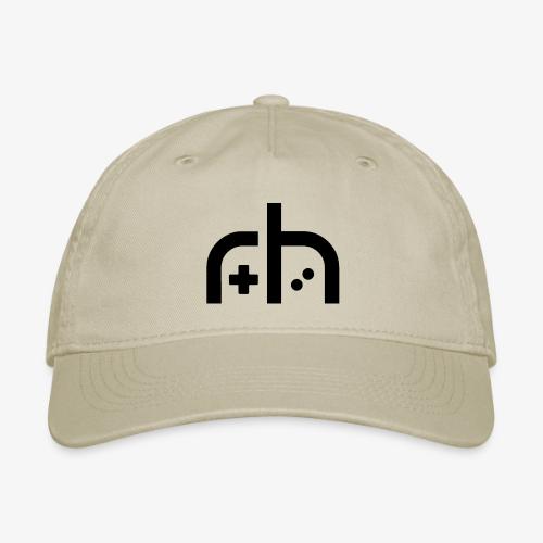 Retro Handhelds Black - Organic Baseball Cap
