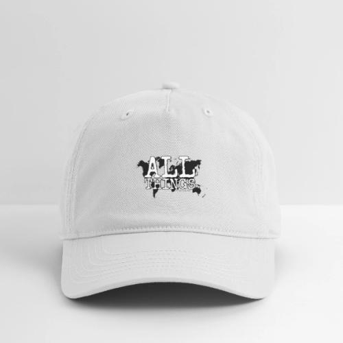 All Things World Map - Organic Baseball Cap