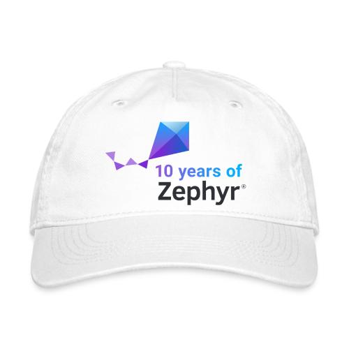 Zephyr 10th Anniversary Stacked Color - Organic Baseball Cap