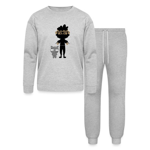 Silly Ninja Boy and His Mummy - Lounge Wear Set by Bella + Canvas