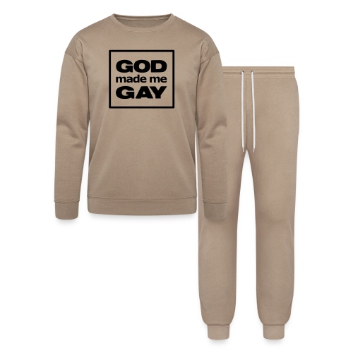 God made me gay - Lounge Wear Set by Bella + Canvas