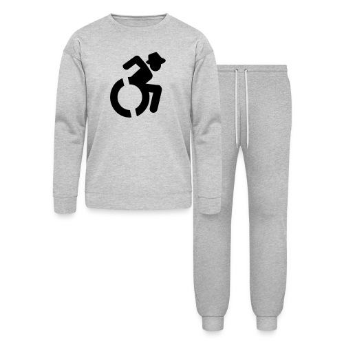Walking.. is so overrated, for wheelchair user # - Bella + Canvas Unisex Lounge Wear Set