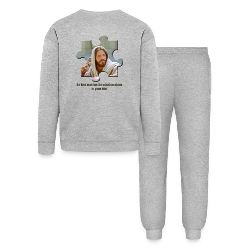 He just may be the missing piece in your life - Bella + Canvas Unisex Lounge Wear Set