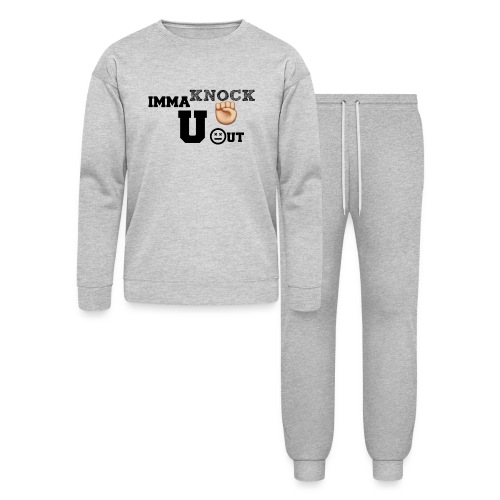 imma knock you out - Bella + Canvas Unisex Lounge Wear Set