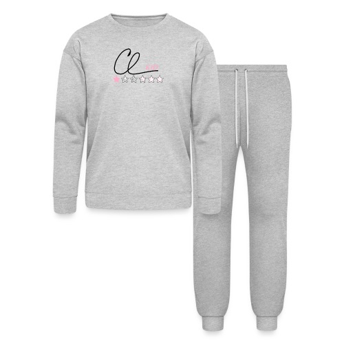 CL KID Logo (Pink) - Bella + Canvas Unisex Lounge Wear Set