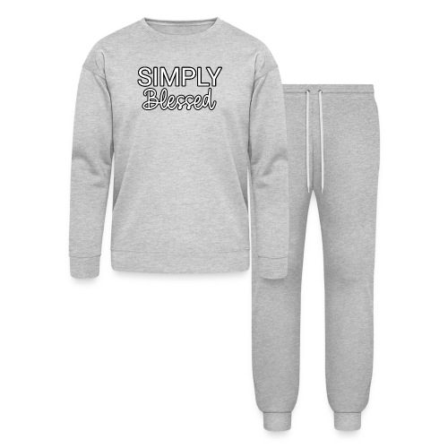 Simply blessed - Bella + Canvas Unisex Lounge Wear Set