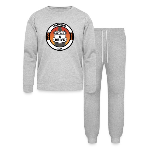 National Get Out N Drive Day Official Event Merch - Bella + Canvas Unisex Lounge Wear Set
