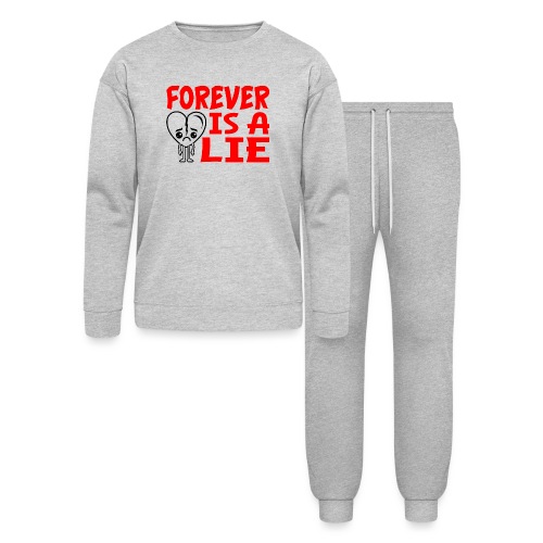 Forever Is A Lie PNG - Bella + Canvas Unisex Lounge Wear Set