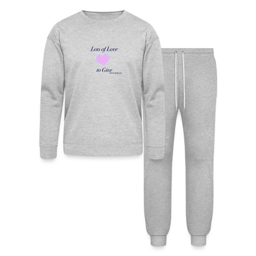 Lots of Love to Give - Bella + Canvas Unisex Lounge Wear Set