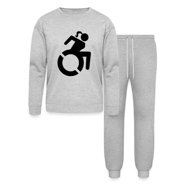 Wheelchair symbol for women and ladies *