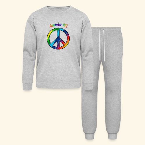 remember me - Peace Sign - Lounge Wear Set by Bella + Canvas