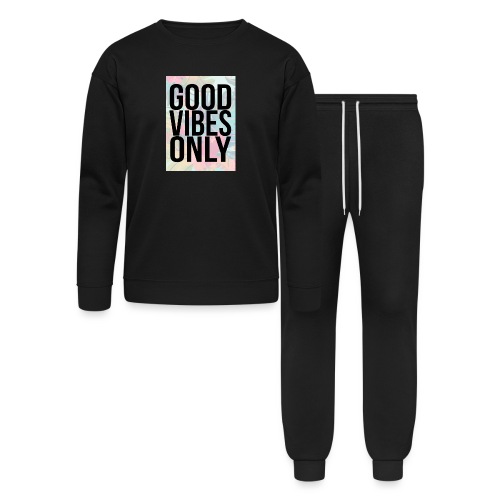 good vibes only tropical - Bella + Canvas Unisex Lounge Wear Set