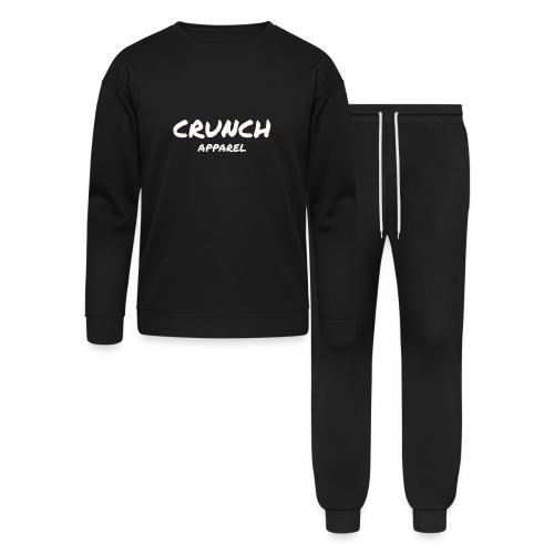 Men's Crunch Black - Bella + Canvas Unisex Lounge Wear Set