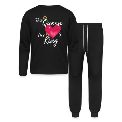 This Queen Loves Her King II - Lounge Wear Set by Bella + Canvas