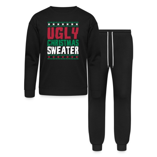 Ugly Christmas Sweater - Bella + Canvas Unisex Lounge Wear Set