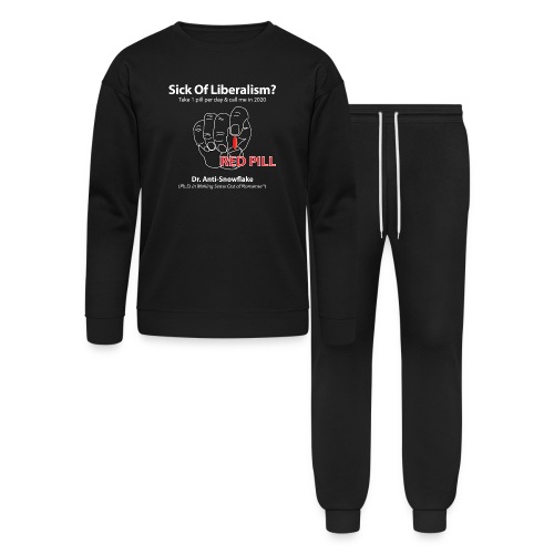 RedPill tshirt black tees - Bella + Canvas Unisex Lounge Wear Set