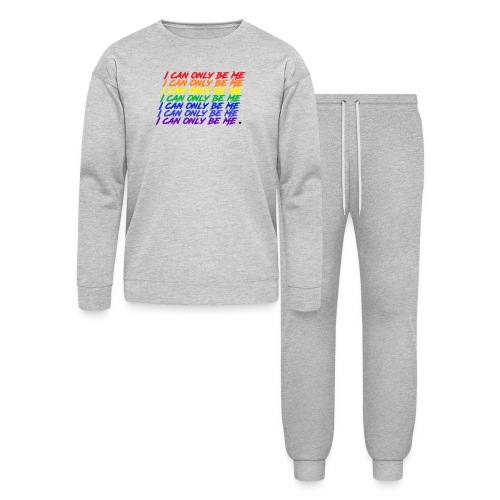 I Can Only Be Me (Pride) - Bella + Canvas Unisex Lounge Wear Set