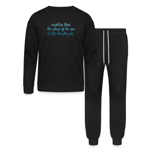 Mightier Than The Waves - Bella + Canvas Unisex Lounge Wear Set