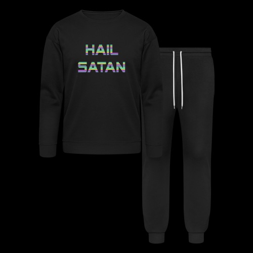 Hail Satan - Vaporwave - Bella + Canvas Unisex Lounge Wear Set