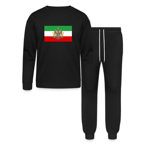Iran Imperial Flag - Bella + Canvas Unisex Lounge Wear Set